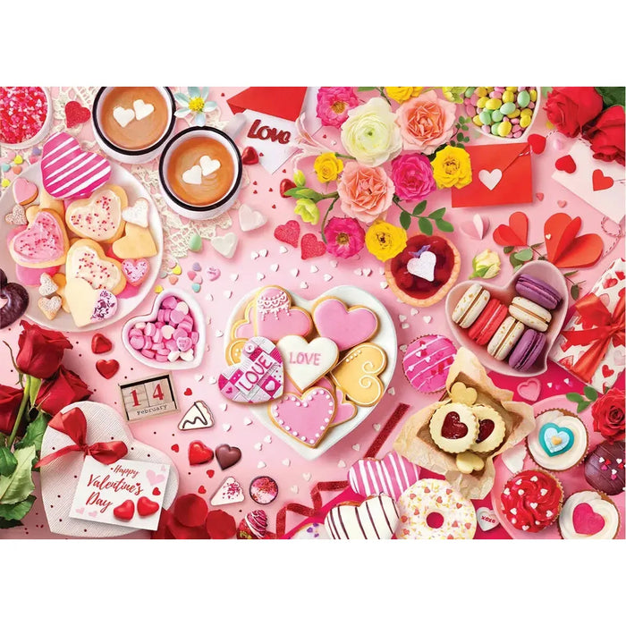 Valentine's Table 1000 Piece Jigsaw Puzzle Eurographics - for just $21.99! 