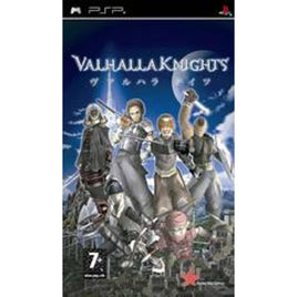 Front cover view of Valhalla Knights - PAL PSP