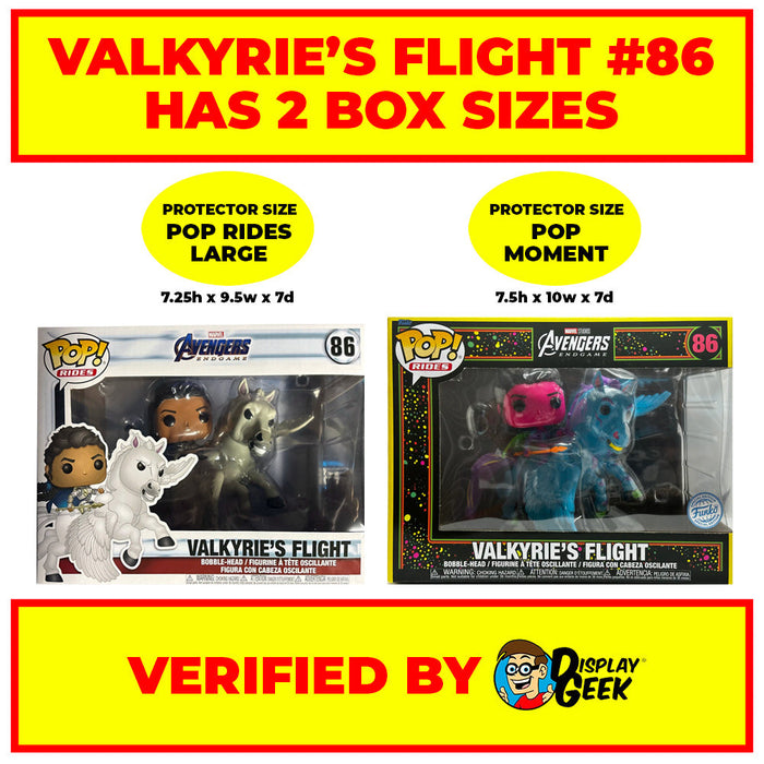 Pop Protector for Valkyrie's Ride #86 Funko Pop Rides - for just $14.99! 