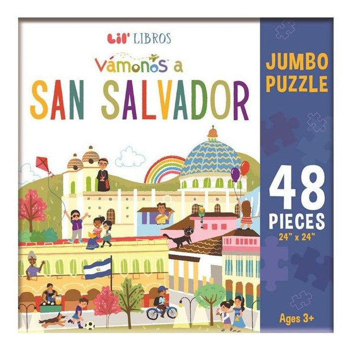 Vámonos: San Salvador Lil’ Jumbo 48 Piece Jigsaw Puzzle Gibbs Smith - for just $19.99! 