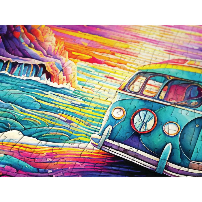 Van Life at the Beach 1000 Piece Jigsaw Puzzle Enjoy - for just $24.99! 
