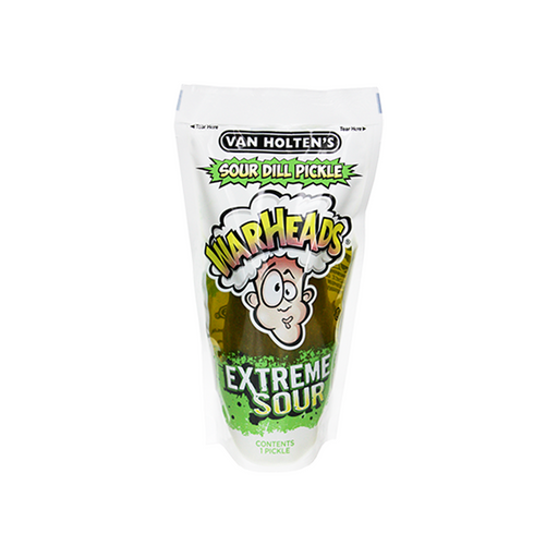 Van Holten's WarHeads Extreme Sour Dill Pickle (US) - Premium  - Just $3.99! Shop now at Retro Gaming of Denver