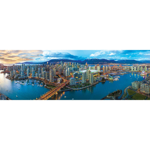 Vancouver, British Columbia 1000 Piece Panoramic Jigsaw Puzzle Eurographics - for just $19.99! 