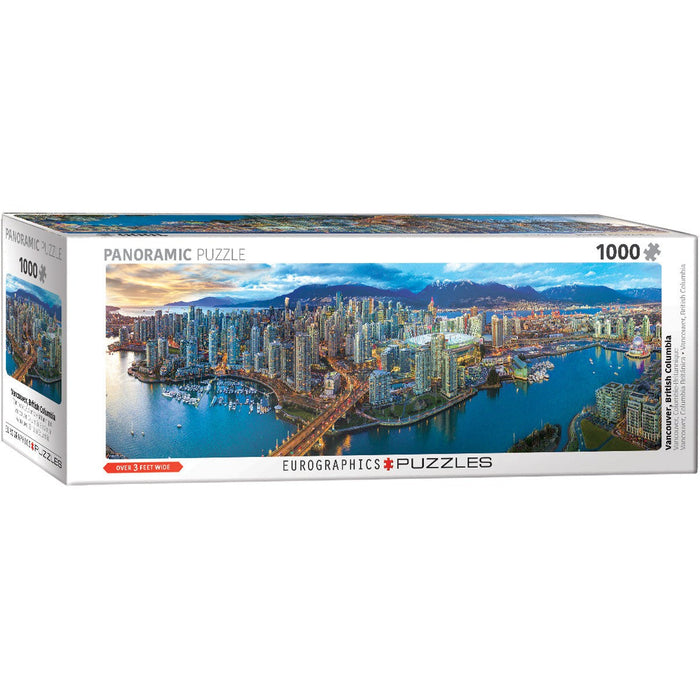 Vancouver, British Columbia 1000 Piece Panoramic Jigsaw Puzzle Eurographics - for just $19.99! 