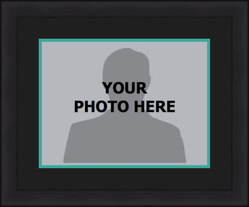 NBA Basketball Photo Picture Frame Kit - Vancouver Grizzlies (Black Matting, Teal Trim) - for just $29.99! 