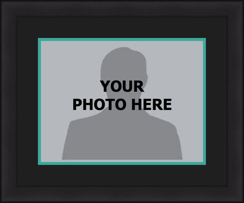 NBA Basketball Photo Picture Frame Kit - Vancouver Grizzlies (Black Matting, Teal Trim) - for just $29.99! 