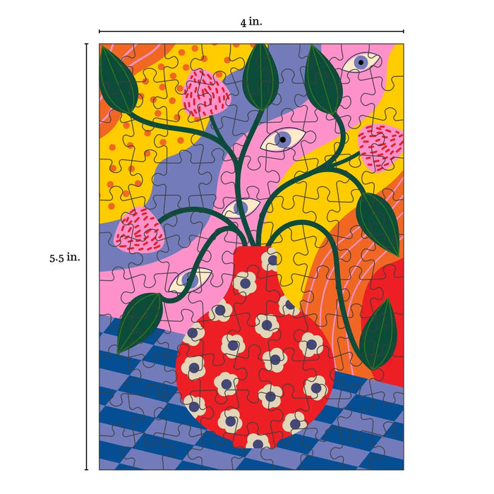 Vase 99 Piece Mini Jigsaw Puzzle Puzzledly - for just $9.99! 