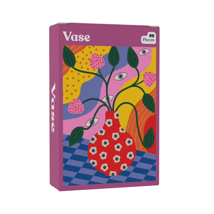 Vase 99 Piece Mini Jigsaw Puzzle Puzzledly - for just $9.99! 