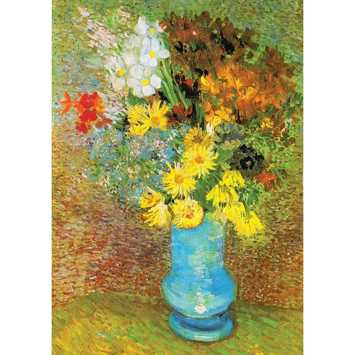 Vase with Daisies & Anemones by Van Gogh 1000 Piece Jigsaw Puzzle Enjoy - for just $24.99! 