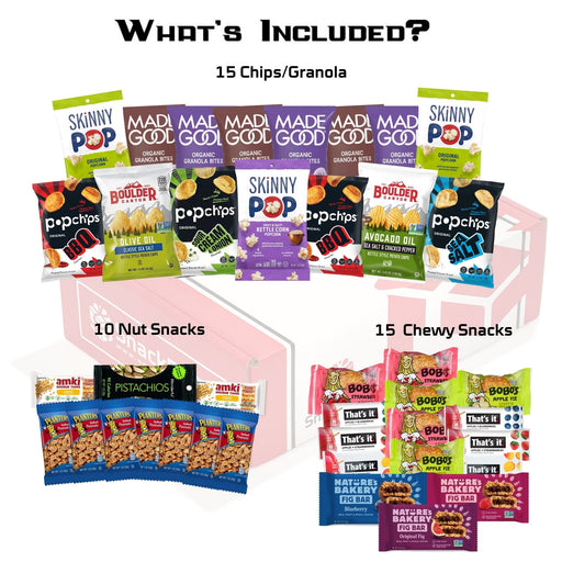 *VEGAN* Snack Assortment Care Package (40 Snacks) - for just $46.99! 