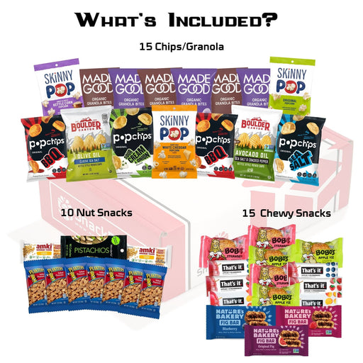 *VEGAN* Snack Assortment Care Package (40 Snacks) - for just $46.99! 