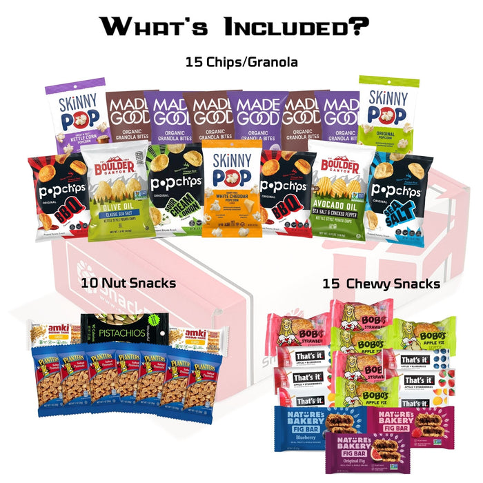 *VEGAN* Snack Assortment Care Package (40 Snacks) - for just $46.99! 