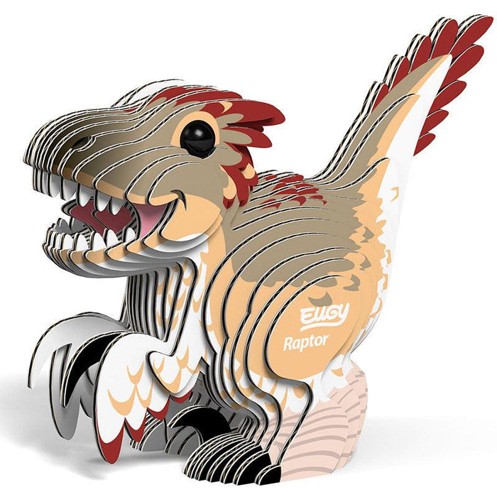 Velociraptor 3D Cardboard Model Kit Eugy - for just $12.99! 