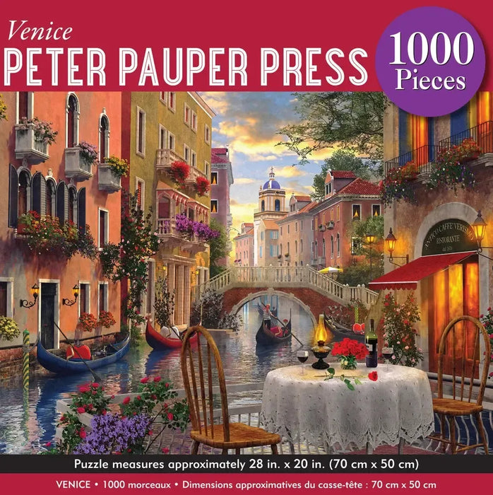 Venice 1000 Piece Jigsaw Puzzle Peter Pauper - for just $19.99! 
