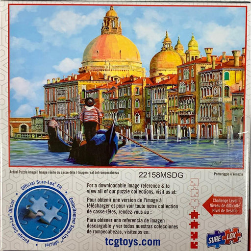 Venice Canal Puzzler's Choice 500 Piece Jigsaw Puzzle Sure Lox - for just $14.99! 