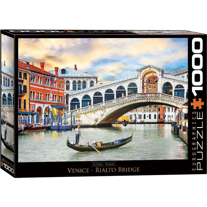 Venice Rialto Bridge 1000 Piece Jigsaw Puzzle Eurographics - for just $21.99! 