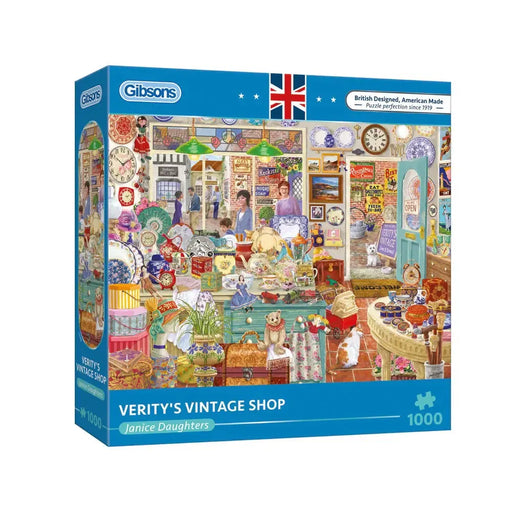 Verity's Vintage Shop 1000 Piece Jigsaw Puzzle Gibsons - for just $24.99! 
