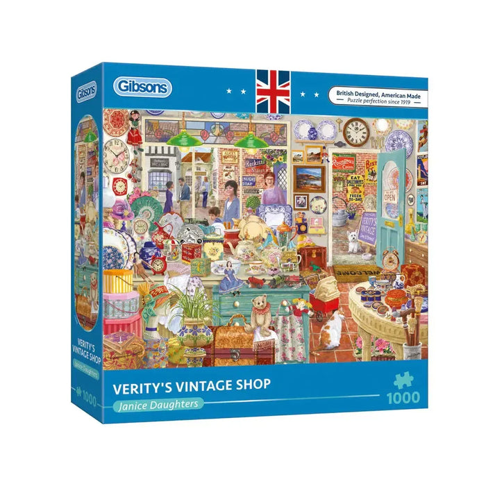 Verity's Vintage Shop 1000 Piece Jigsaw Puzzle Gibsons - for just $24.99! 