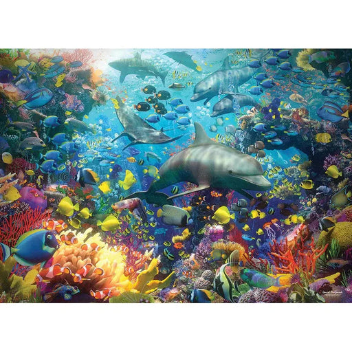 Vibrant Sea 1000 Piece Jigsaw Puzzle Cobble Hill - for just $19.99! 
