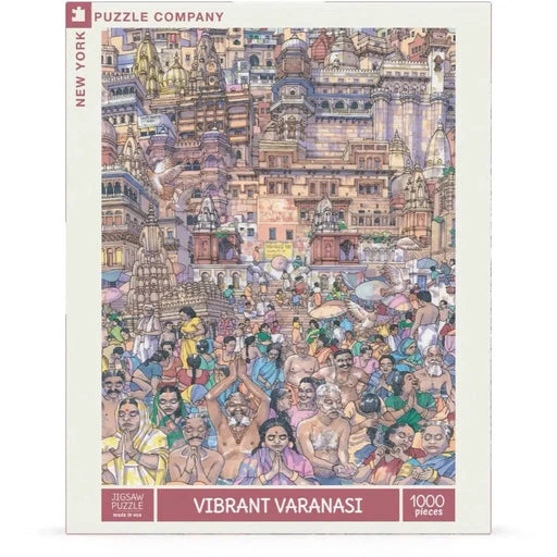 Vibrant Varanasi 1000 Piece Jigsaw Puzzle NYPC - for just $28.99! 