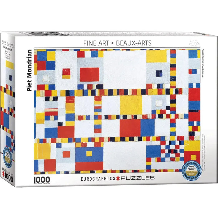 Victory Boogie Woogie (Detail) 1000 Piece Jigsaw Puzzle Eurographics - for just $21.99! 