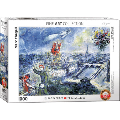 View of Paris 1000 Piece Jigsaw Puzzle Eurographics - for just $19.99! 