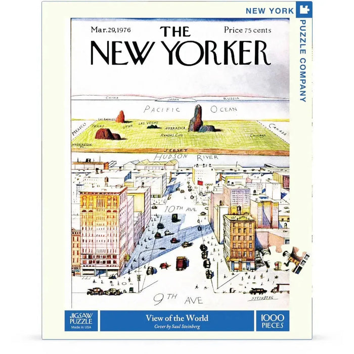View of the World 1000 Piece Jigsaw Puzzle NYPC - for just $28.99! 