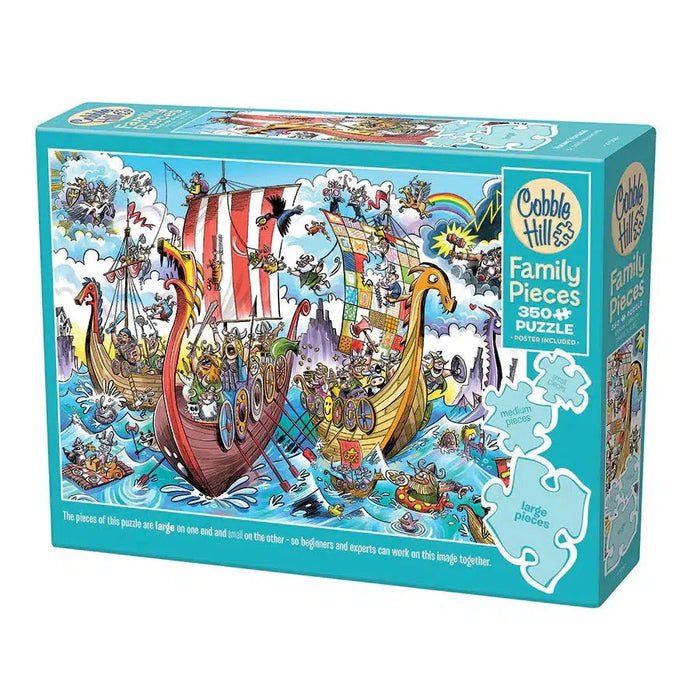Viking Voyage 350 Piece Family Jigsaw Puzzle Cobble Hill - for just $17.99! 