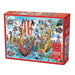 Viking Voyage Doodle Town 1000 Piece Jigsaw Puzzle Cobble Hill - for just $19.99! 