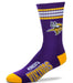 Minnesota Vikings Men's Football 4 Stripe Deuce Socks - for just $17.99! 