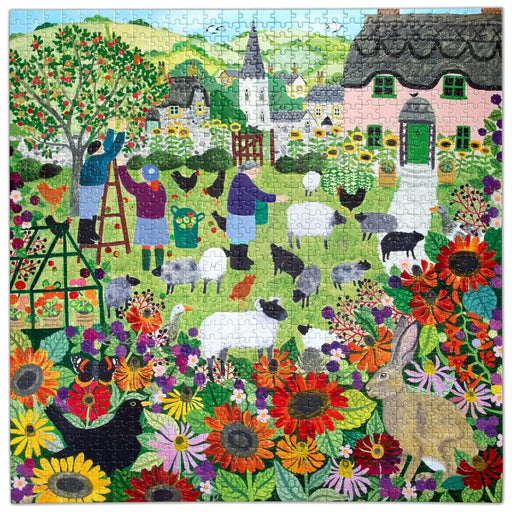Village Orchard 1000 Piece Jigsaw Puzzle eeBoo - for just $26.99! 
