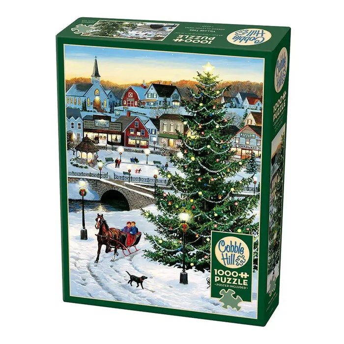 Village Tree 1000 Piece Jigsaw Puzzle Cobble Hill - for just $20.99! 