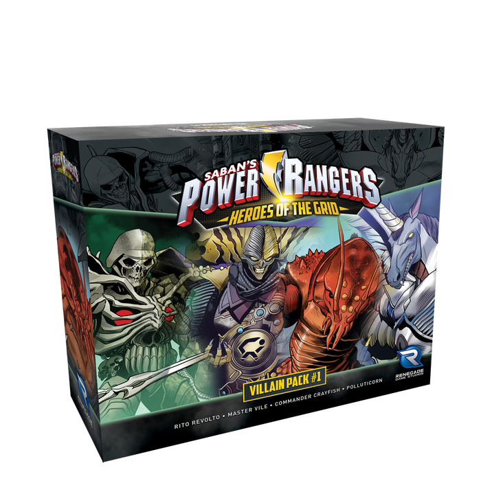 Power Rangers: Heroes of the Grid - Villain Pack #1 - for just $40! 