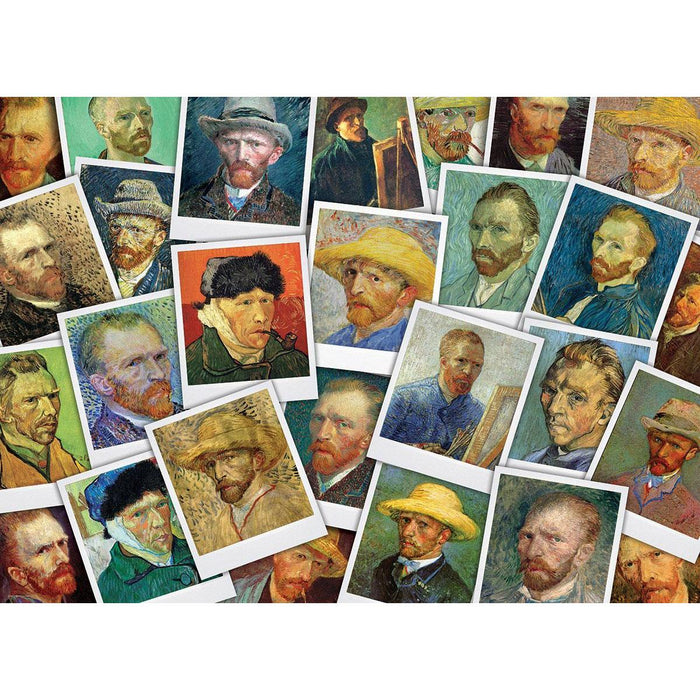 Vincent Van Gogh Selfies Collage 1000 Piece Jigsaw Puzzle Eurographics - for just $21.99! 