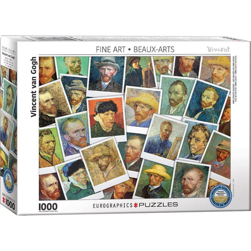 Vincent Van Gogh Selfies Collage 1000 Piece Jigsaw Puzzle Eurographics - for just $21.99! 
