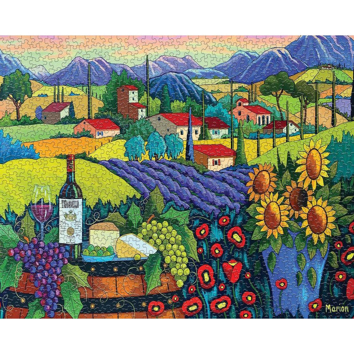 Vineyard Delights 1000 Piece Jigsaw Puzzle Springbok - for just $19.99! 