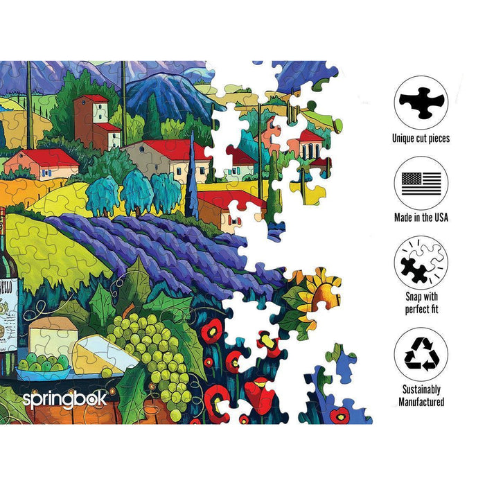 Vineyard Delights 1000 Piece Jigsaw Puzzle Springbok - for just $19.99! 