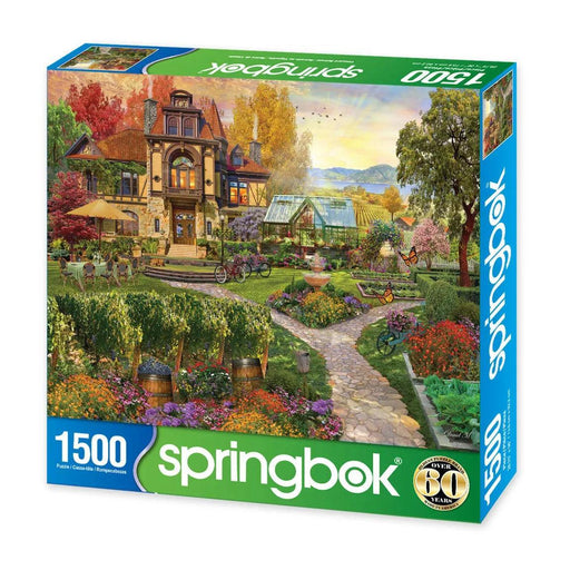Vineyard Retreat 1500 Piece Jigsaw Puzzle Springbok - for just $24.99! 
