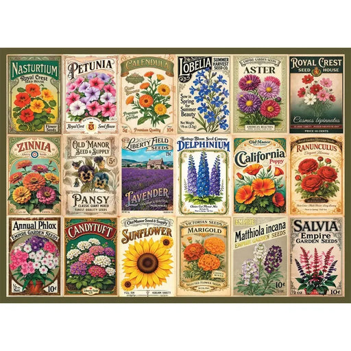 Vintage Blooms 1000 Piece Jigsaw Puzzle Final Piece - for just $19.99! 