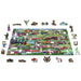 Vintage Cars 505 Piece Wood Jigsaw Puzzle Wooden City - for just $27.99! 