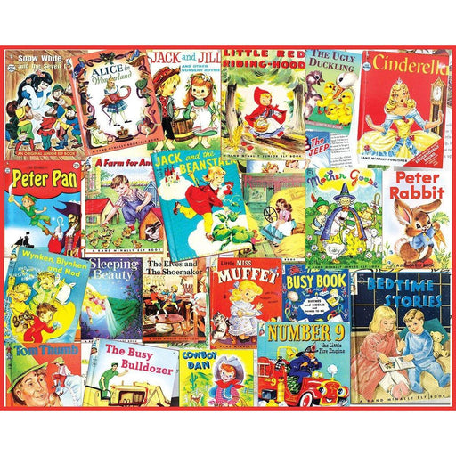 Vintage Fairy Tales 1000 Piece Jigsaw Puzzle White Mountain - for just $19.99! 