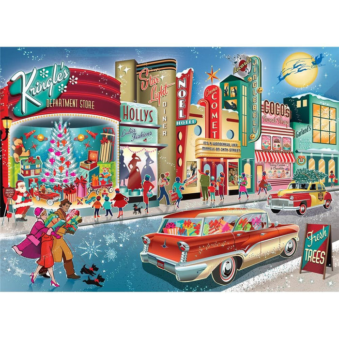 Vintage Main Street 1000 Piece Jigsaw Puzzle Cobble Hill - for just $19.99! 
