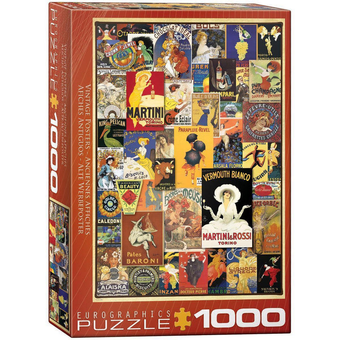 Vintage Posters 1000 Piece Jigsaw Puzzle Eurographics - for just $19.99! 