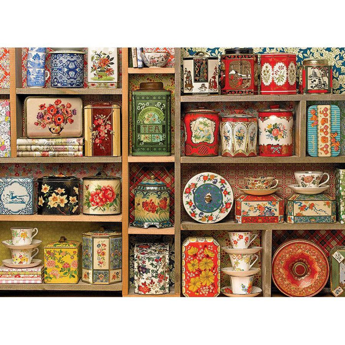 Vintage Tins 1000 Piece Jigsaw Puzzle Cobble Hill - for just $19.99! 