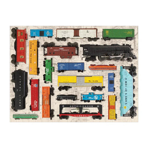 Vintage Toy Trains 300 Piece Jigsaw Puzzle Galison - for just $12.99! 