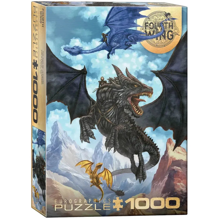 Violet, Dragon Rider Fourth Wing 1000 Piece Jigsaw Puzzle Eurographics - for just $24.99! 