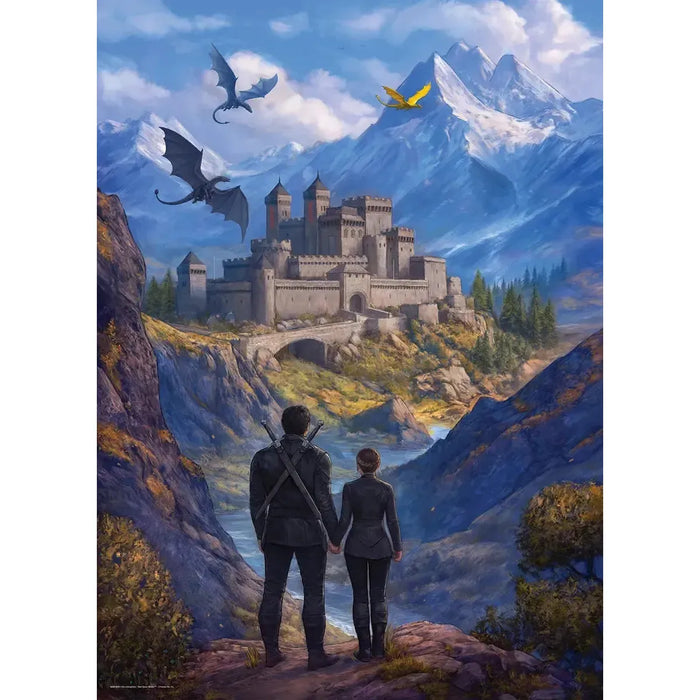 Violet & Xaden Fourth Wing 1000 Piece Jigsaw Puzzle Eurographics - for just $24.99! 