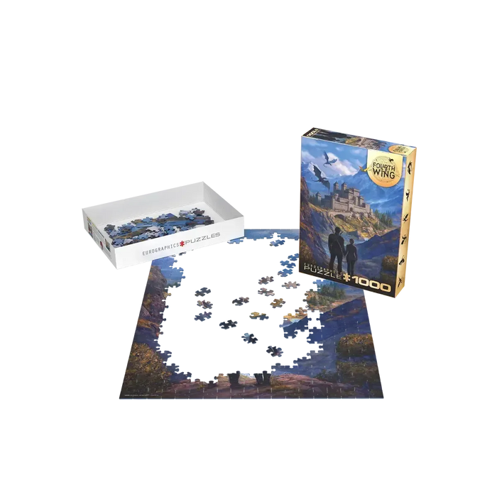 Violet & Xaden Fourth Wing 1000 Piece Jigsaw Puzzle Eurographics - for just $24.99! 