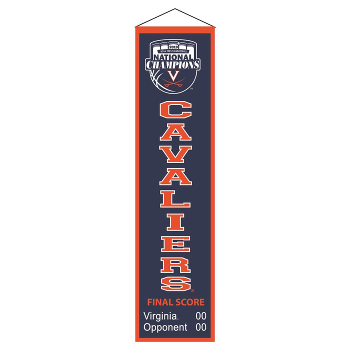 Virginia Cavaliers 2019 NCAA National Championship Vertical Heritage Banner - for just $37.99! 