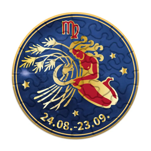 Virgo Zodiac 33 Piece Mini Matchbox Jigsaw Puzzle Curiosi - for just $5.99! 